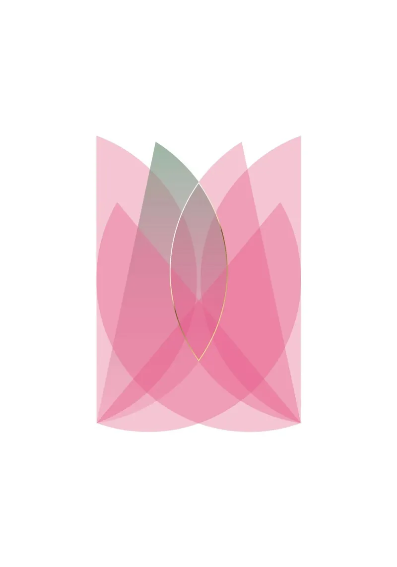 The Tulip plexiglass da DesignDoula Grafik