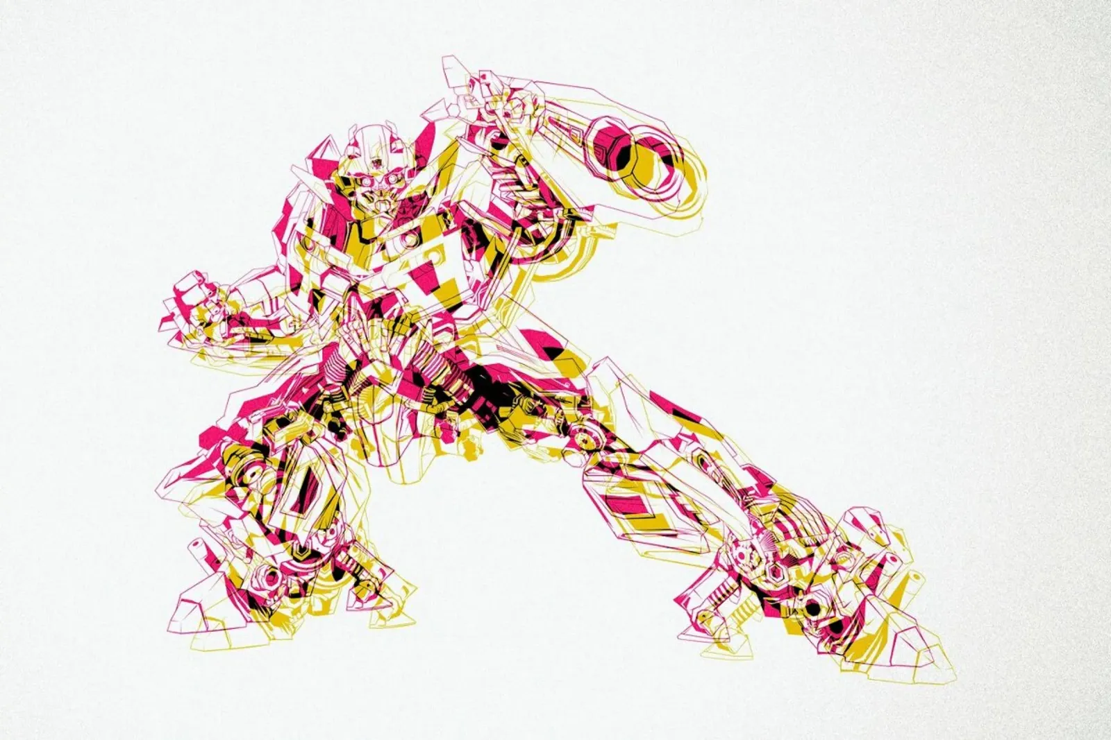 Bumblebee pellicola backlit da Cranio Dsgn
