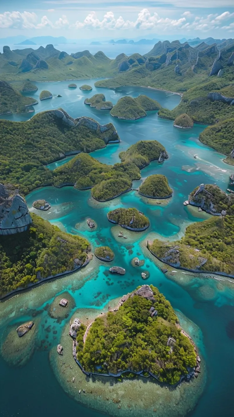 Thailand Paradise alu-dibond by Wanderlust Vibes