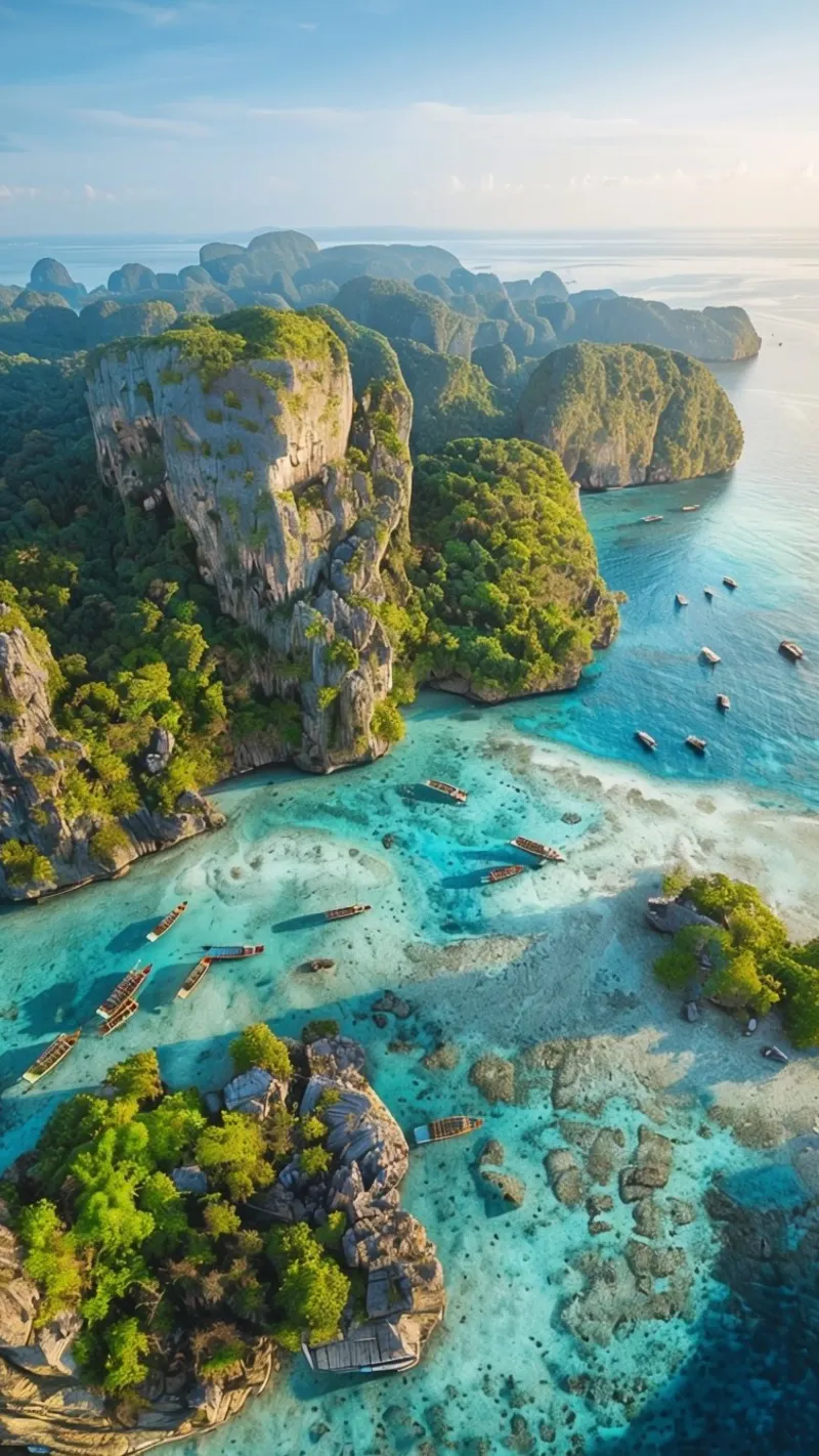 Thailand Paradise alu-dibond by Wanderlust Vibes