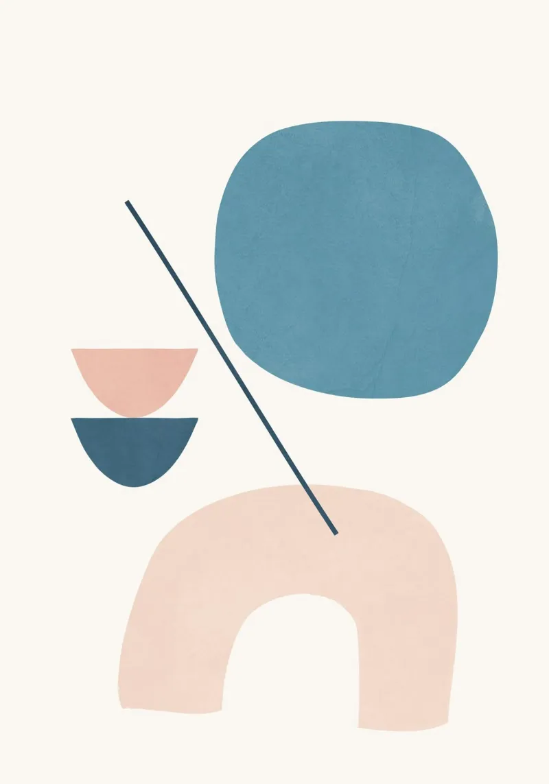 Abstract Minimal Shapes 31 pellicola backlit da cityart
