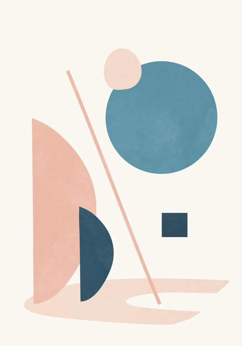 Abstract Minimal Shapes 34 pellicola backlit da cityart