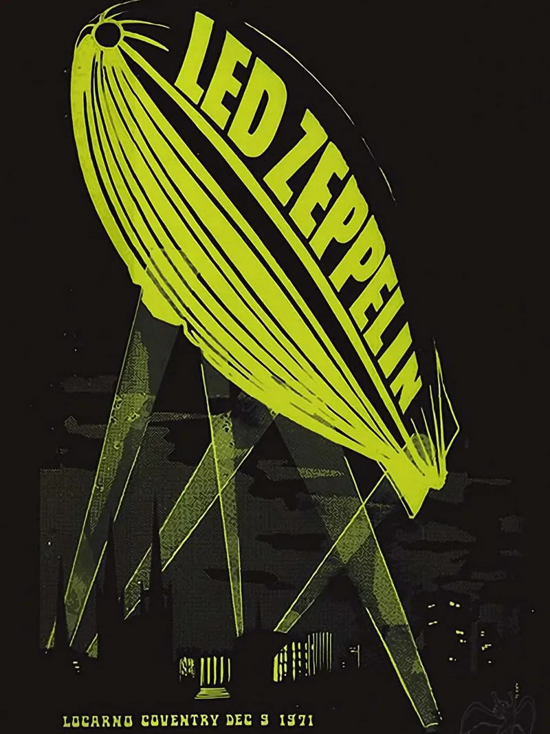Le groupe Led Zeppelin hahnemühle de vanhesling