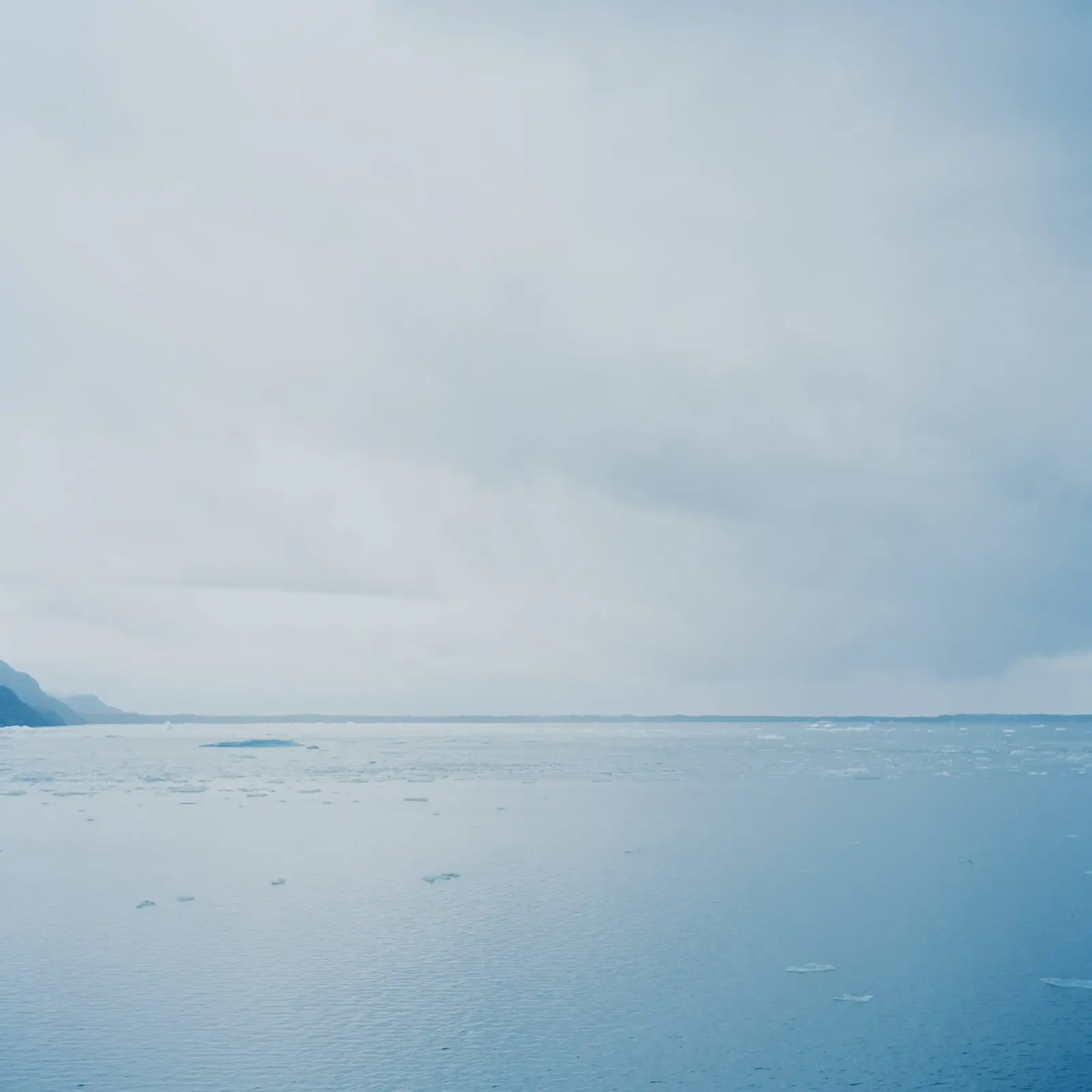 Glacier at the end of the world canvas by KISSA STUDIO