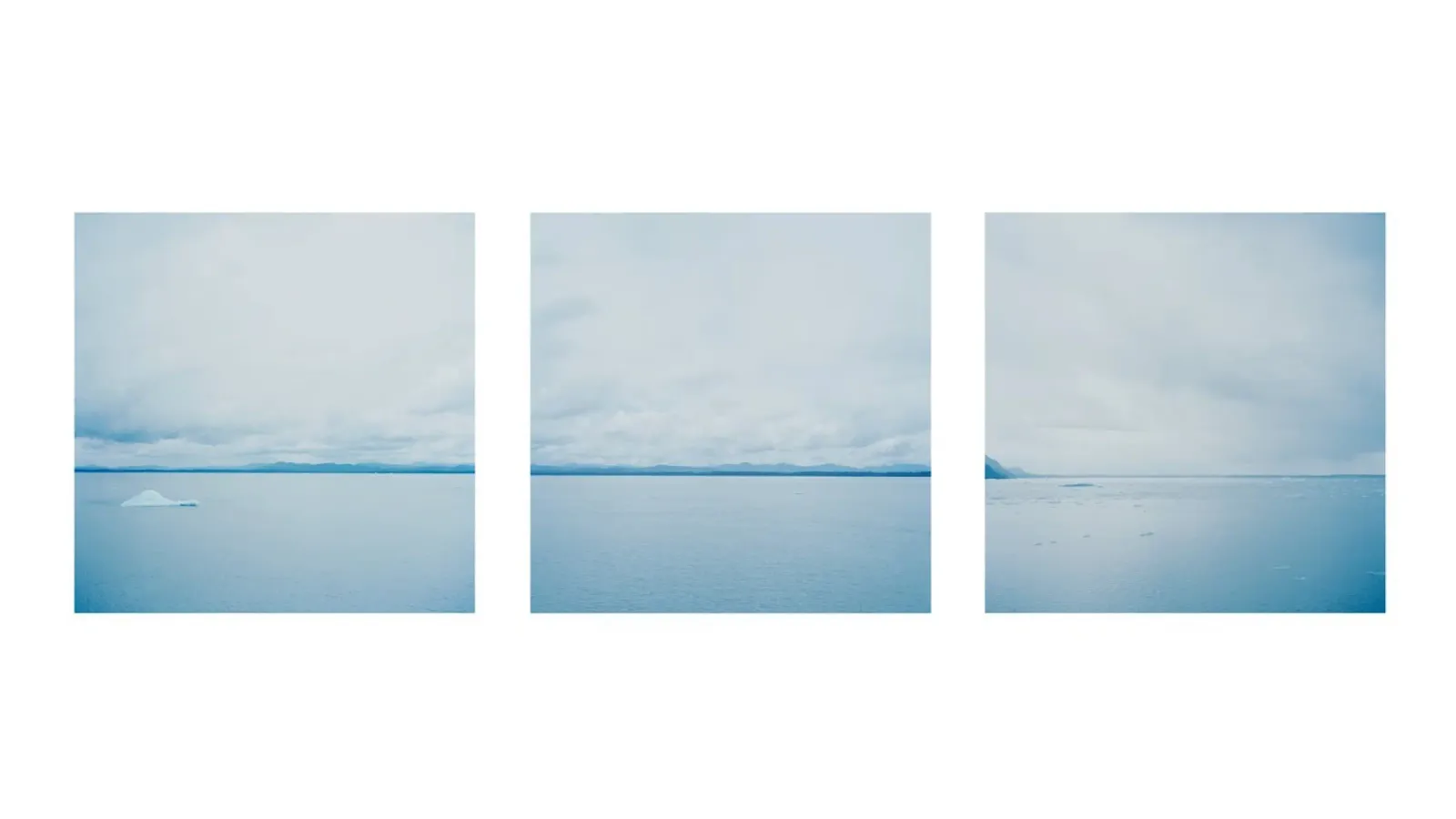 Glacier at the end of the world canvas by KISSA STUDIO