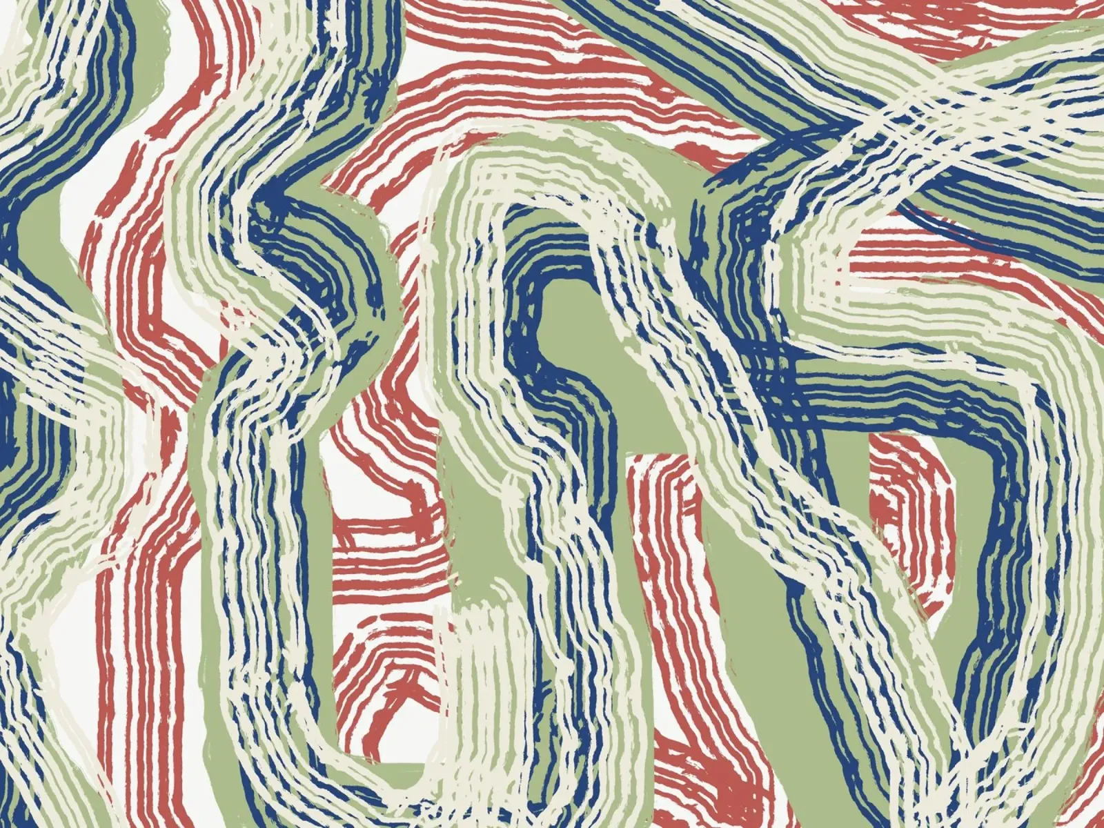 Line abstraction 06 hahnemühle by Little Dean