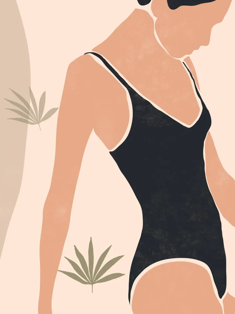 Nuoto botanico pellicola backlit da LeaDArt