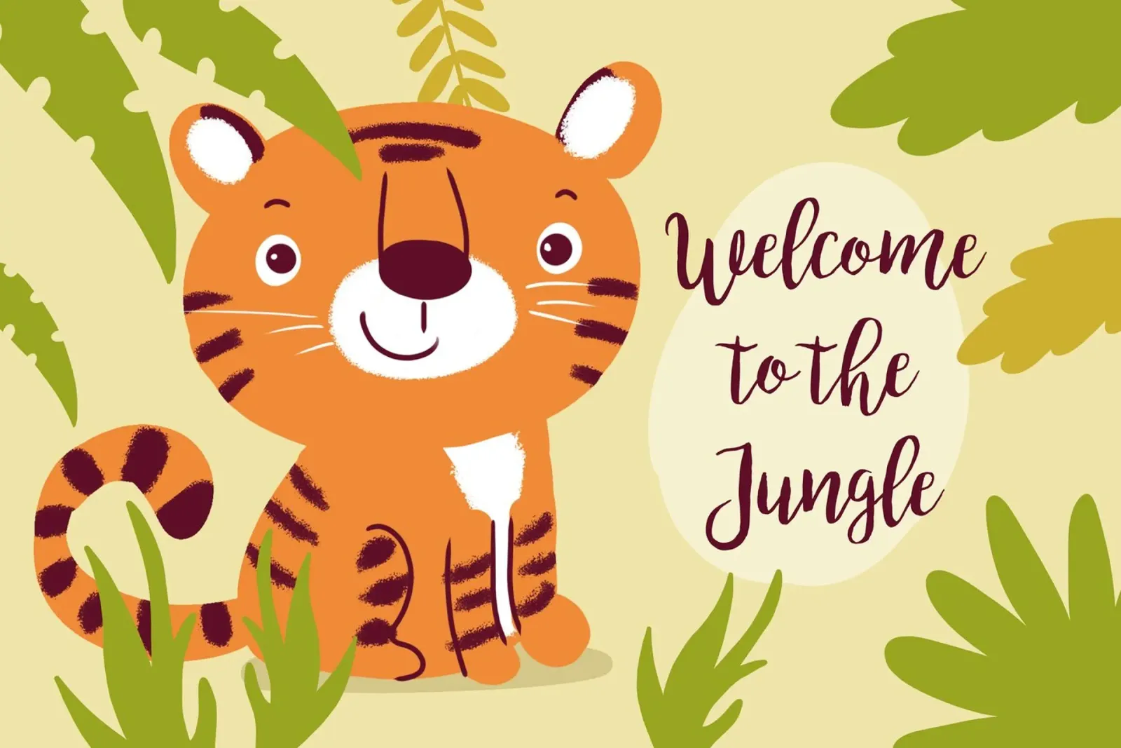 Welcom to the Jungle hahnemühle by Julia Reyelt