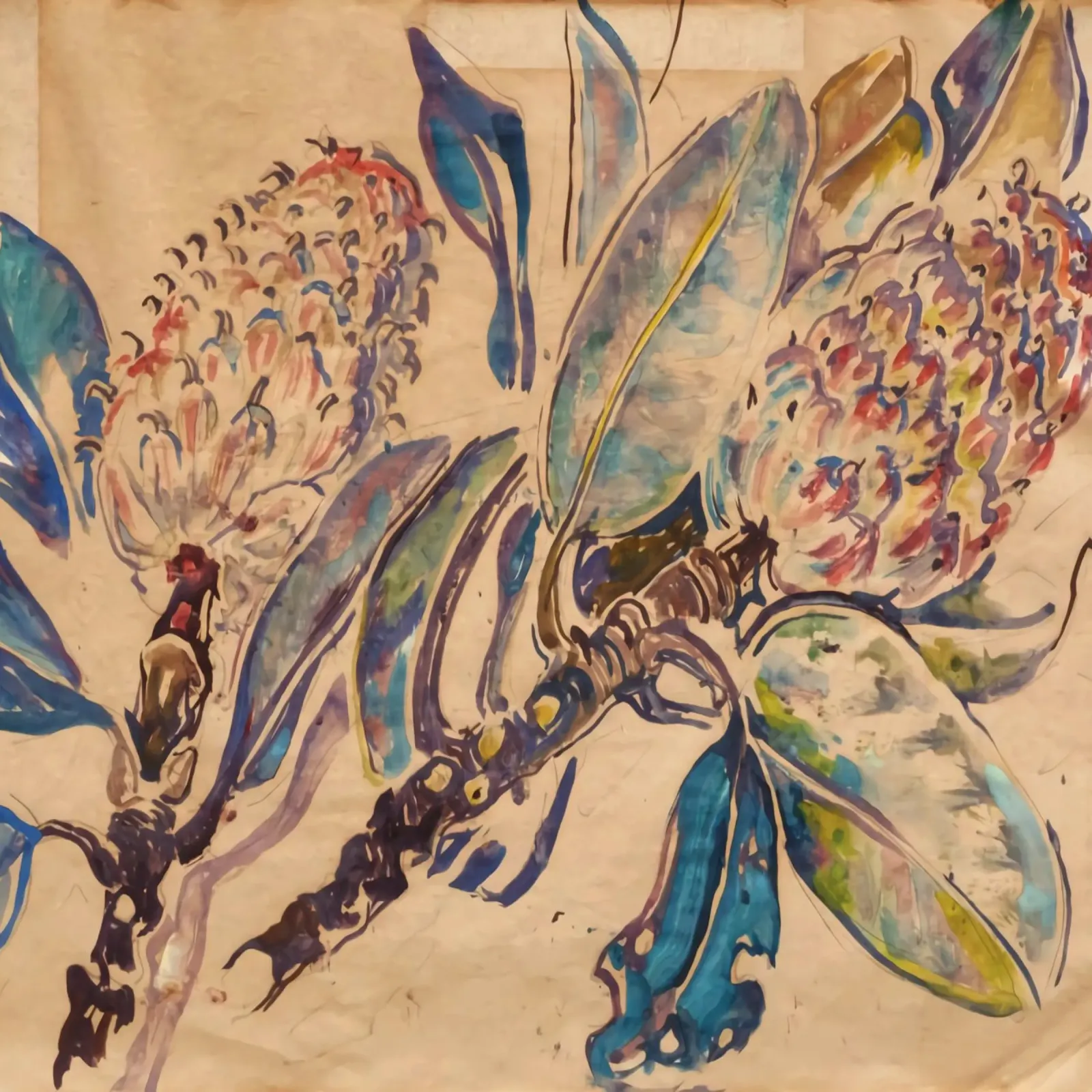 Baccello di magnolia pellicola backlit da Damian Jackson