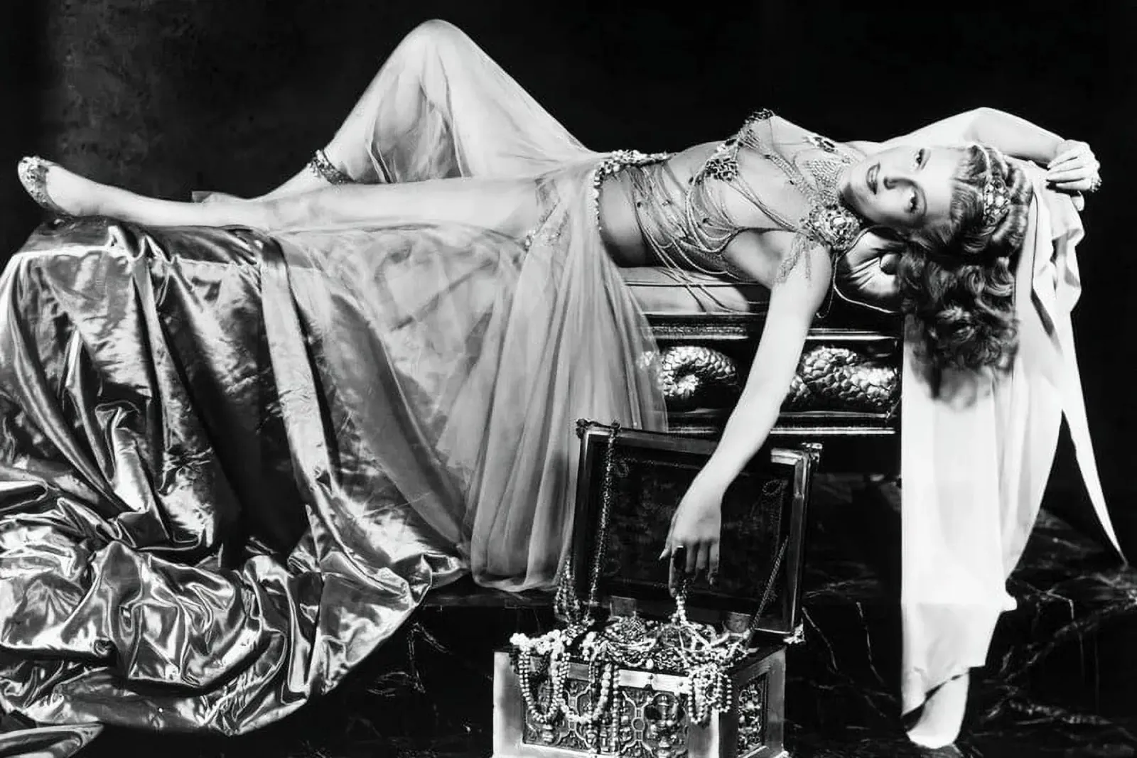 Rita Hayworth d'epoca pellicola backlit da Steve shop