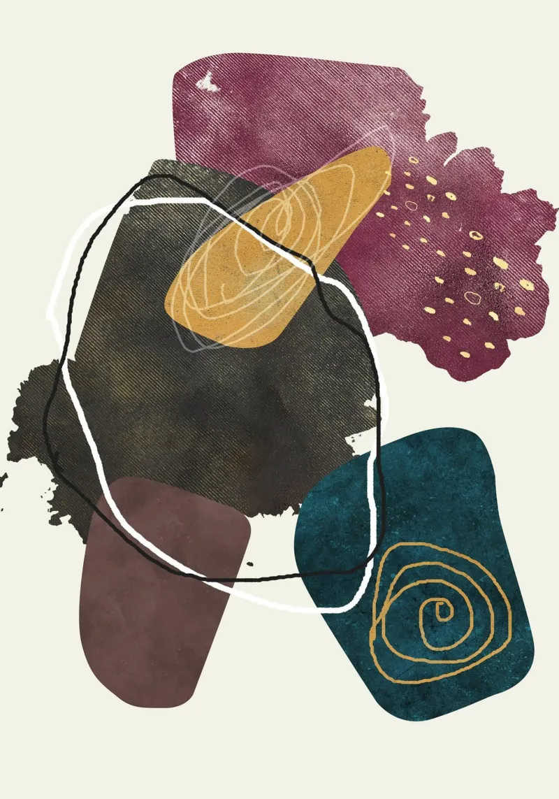 abstract boho xl pellicola backlit da vintageshop