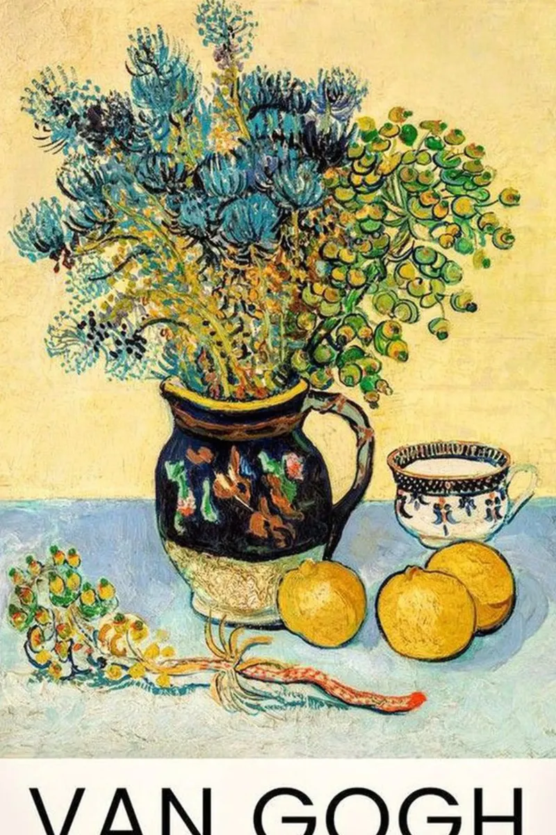 Vaso di fiori motivo decorativo poster da cloud shop