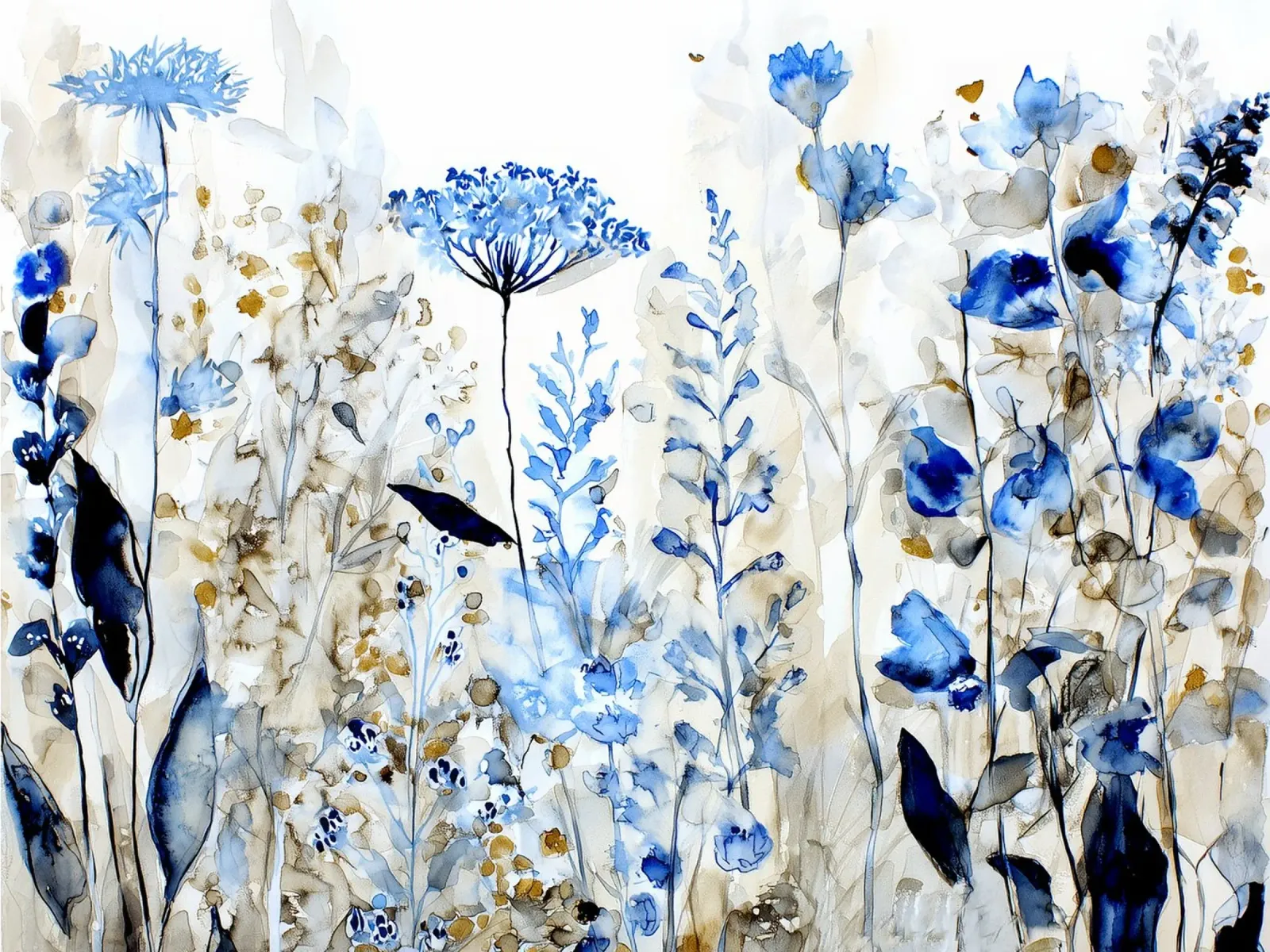 Prato indaco alluminio dibond da Sophia Calder Studio