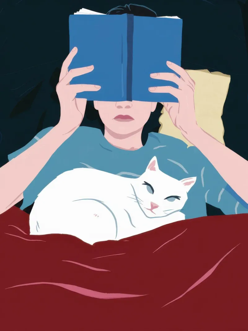 Nocturnal Literary Companion canvas by Hollow Years