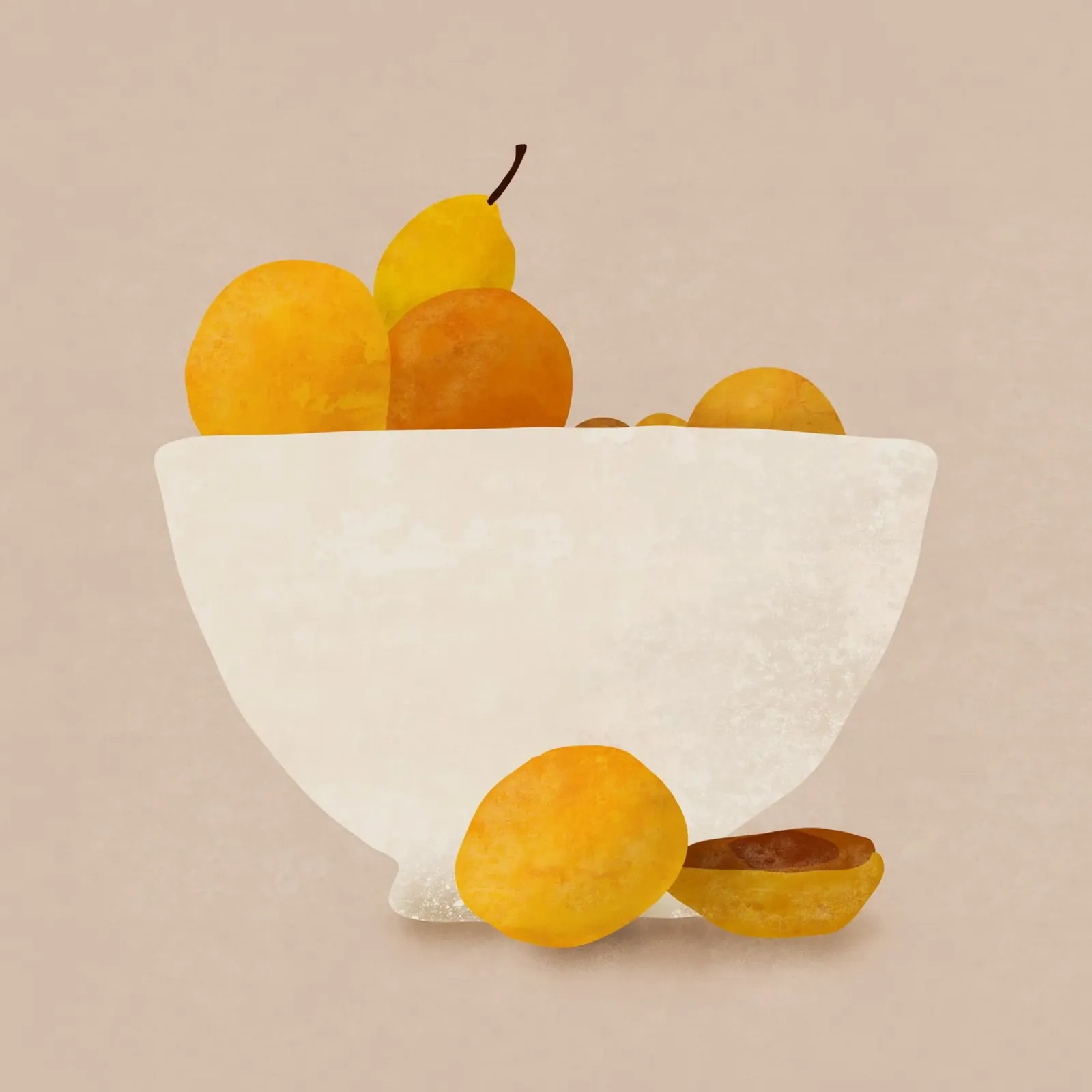 Frutta minima pellicola backlit da LeaDArt