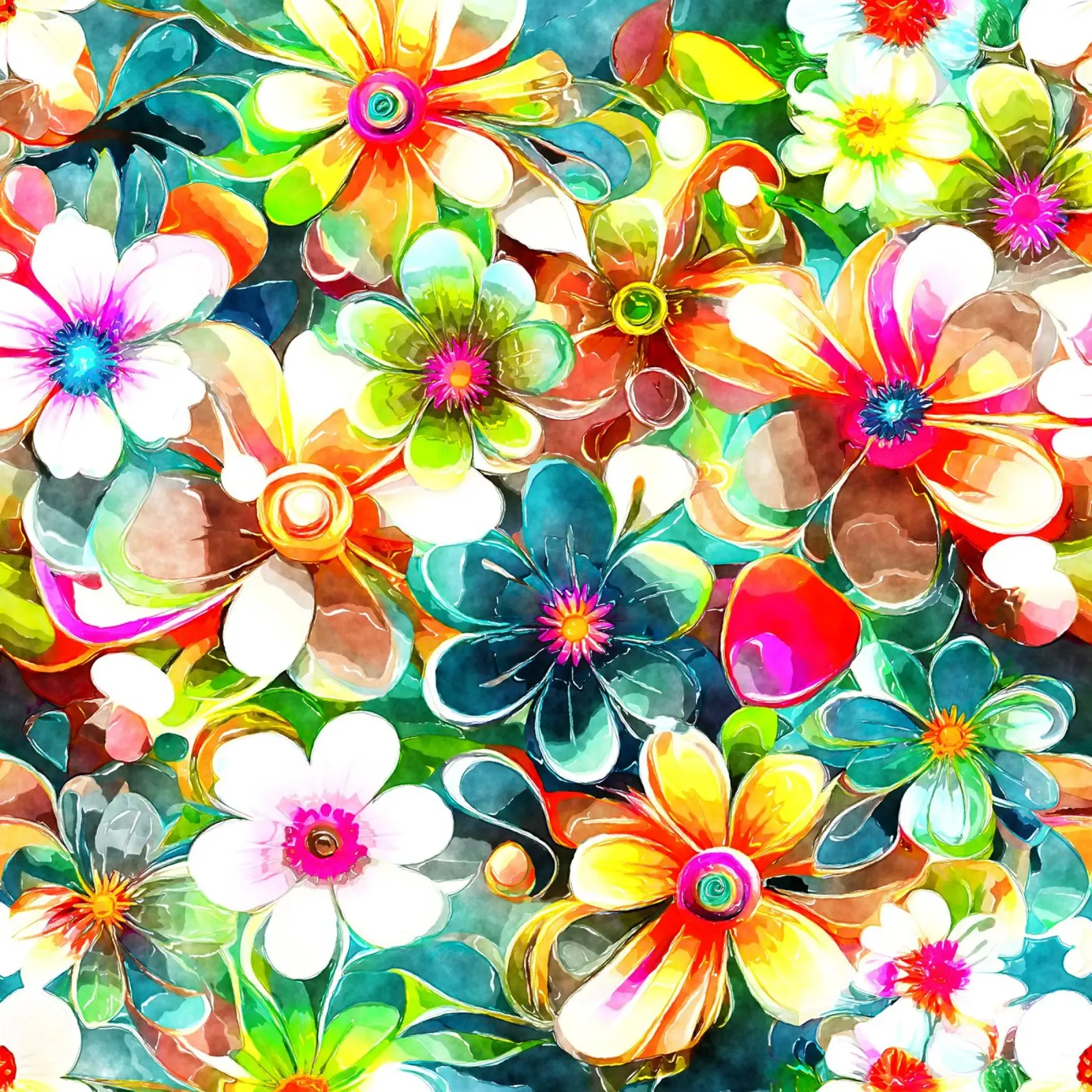 Whispers of the Wild Bloom hahnemühle by Botanical Pattern House