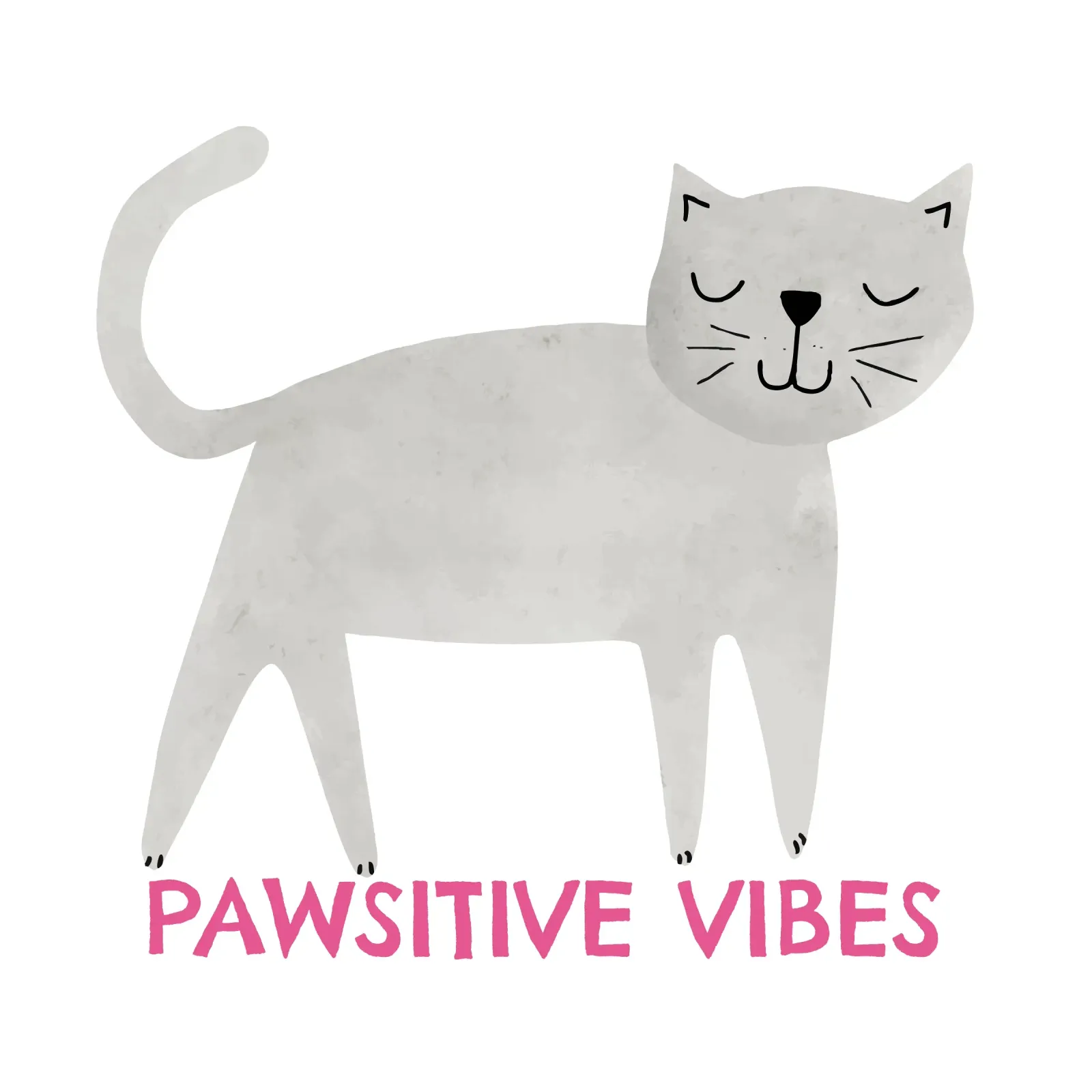 Pawsitive vibes plexiglass da Fraysein Design