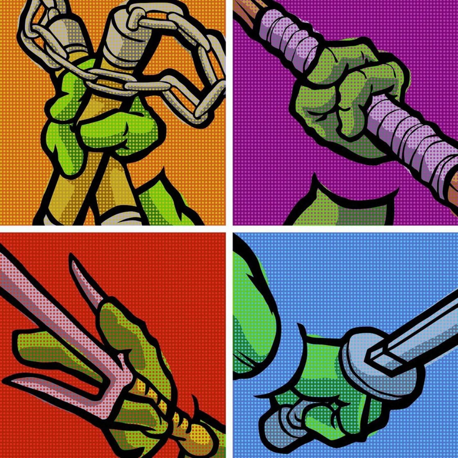 Lichtenstein Pop Martial Art Combo poster de Butcher Billy