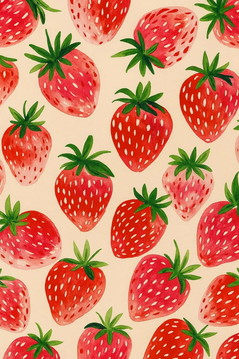 Fragola alluminio dibond da Aquarevo