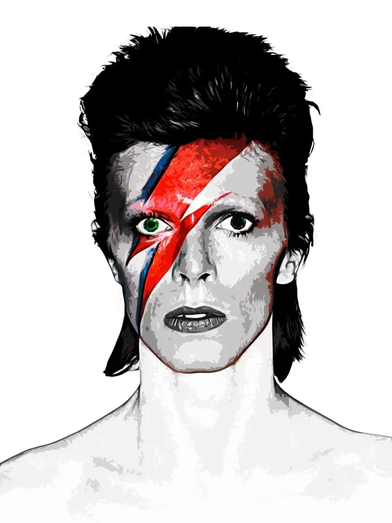 David Bowie 14 Art hahnemühle by music soul