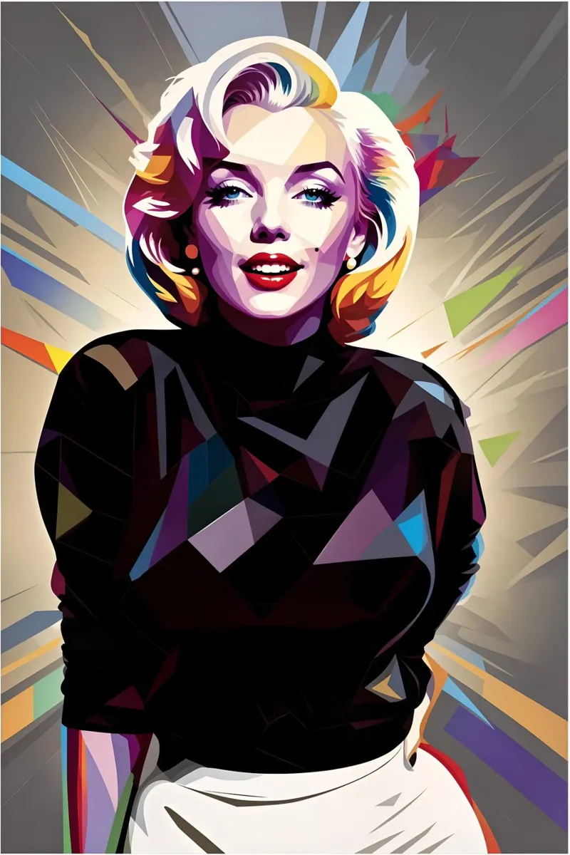 Marilyn Monroe alluminio dibond da BONANZA