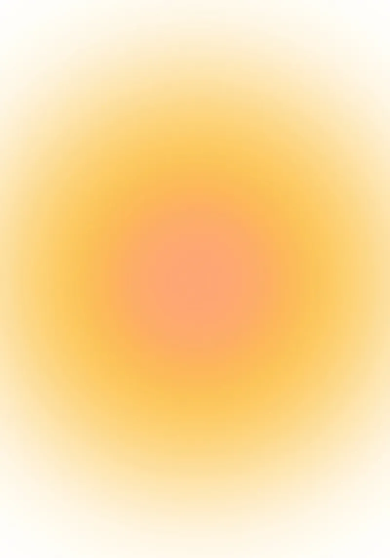 Soft Peach Aura Gradient Warm Abstract Art hahnemühle by dawnthesea