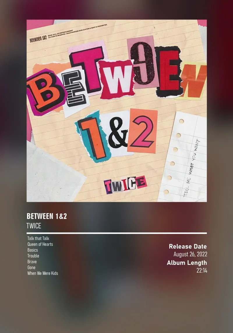 Between 1&2 By TWICE Hahnemühle von DGUnder