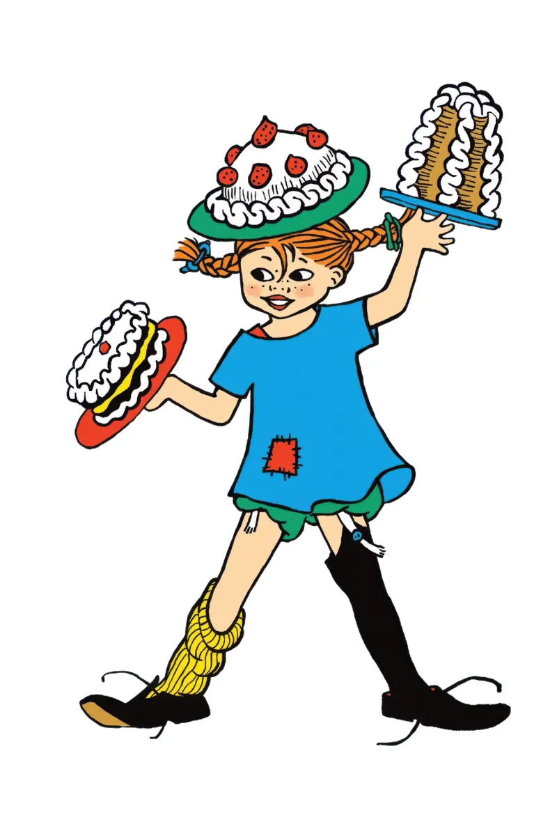Pippi Calzelunghe festeggia pellicola backlit da Earl Beeman