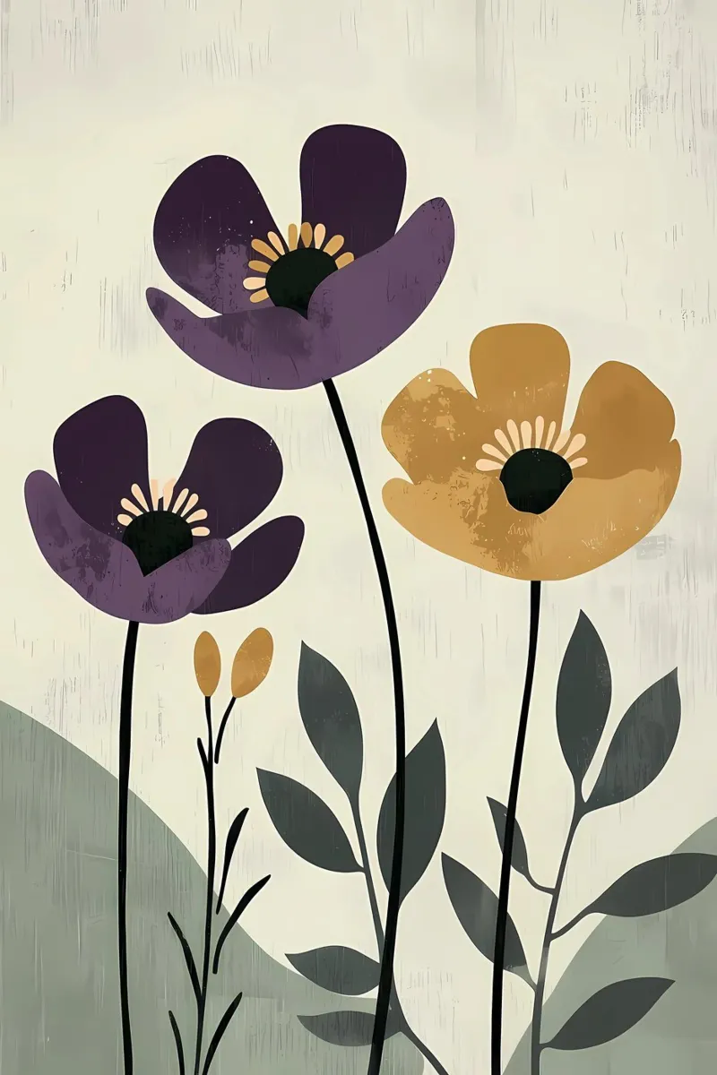 Arte dei fiori tela con Cornice a cassetta da Jose