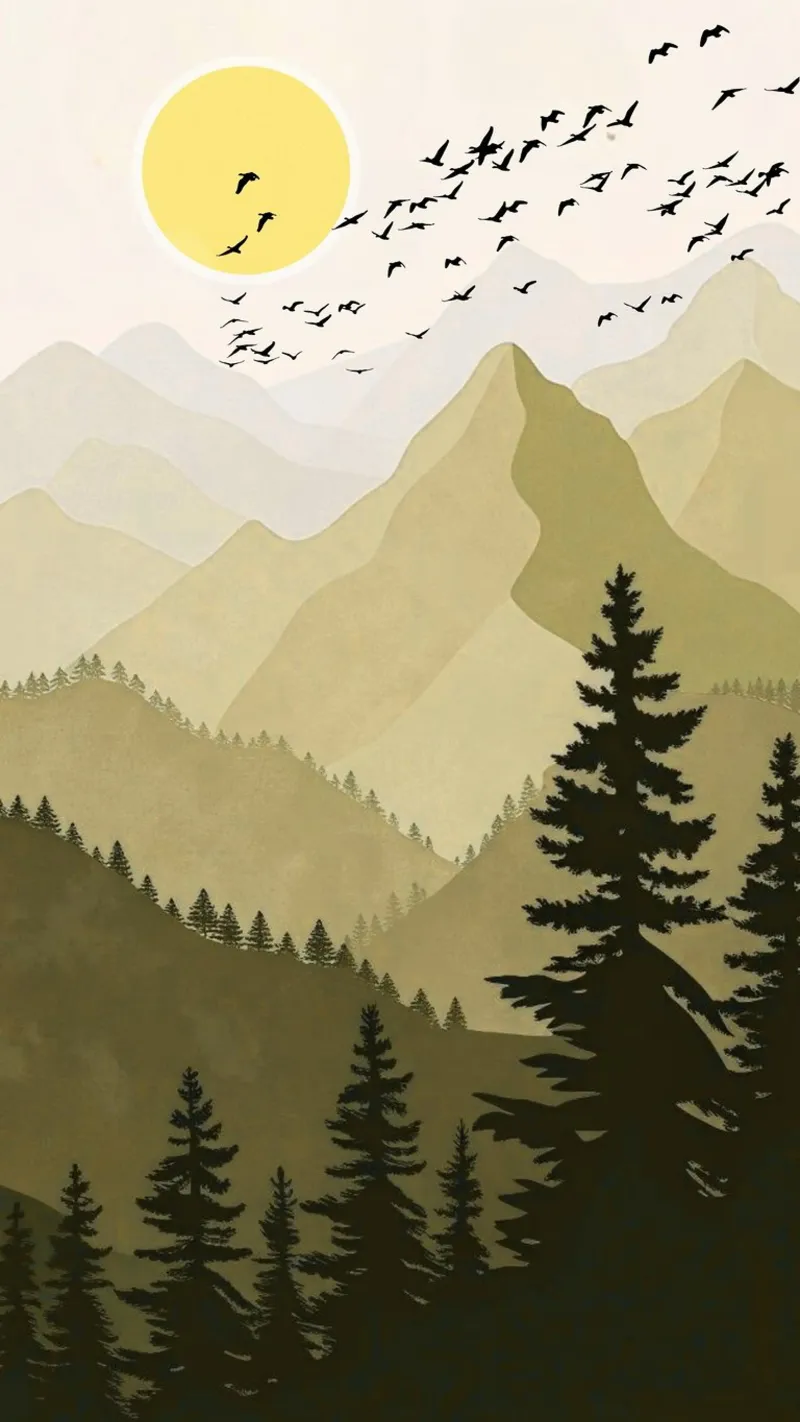 natural scene wildlife carta hahnemühle da twillight