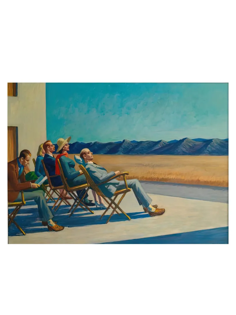 In the Sun poster with wooden frame by ART BEST