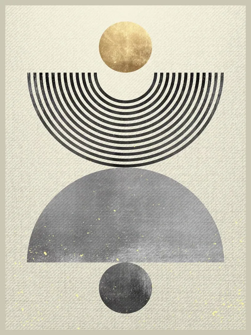 Collage moderno B pellicola backlit da Adam Bican