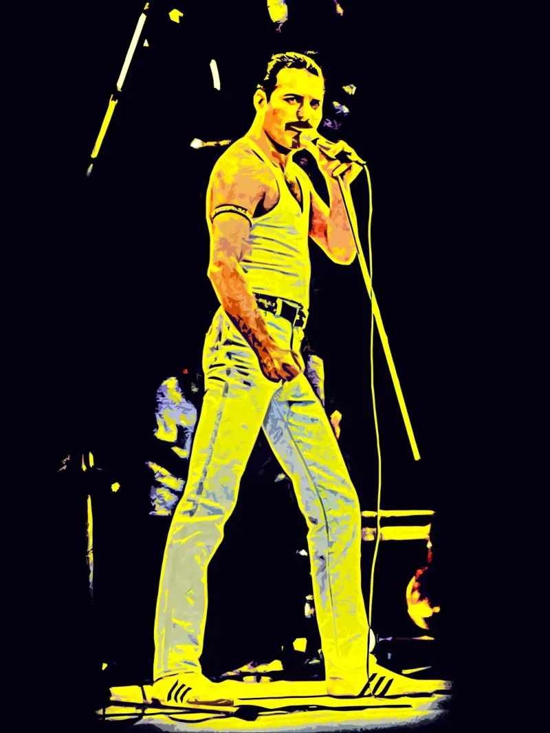 Freddie Mercury regina 2 Arte plexiglass da music soul
