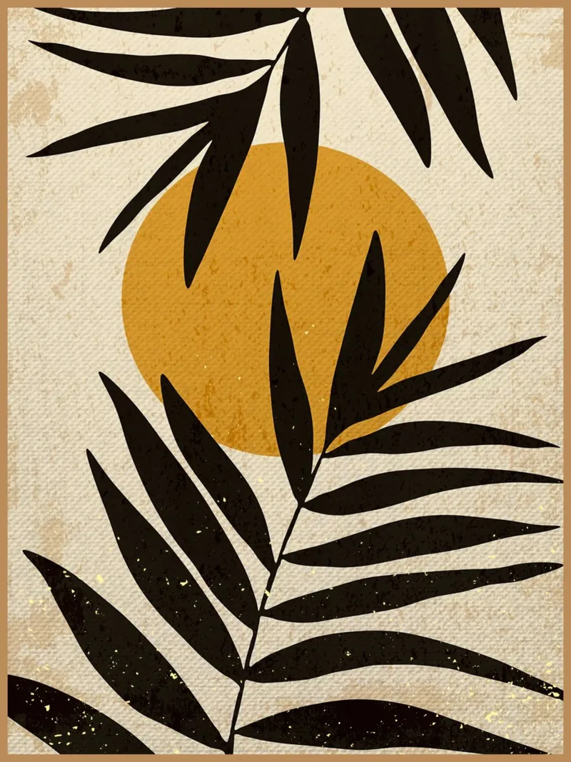 Floreale minimalista poster da Adam Bican