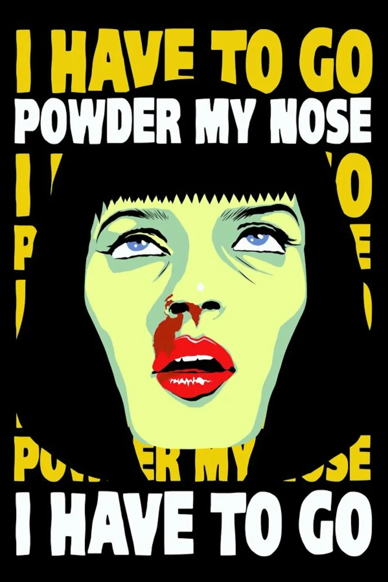 Powder My Nose pellicola backlit da Butcher Billy