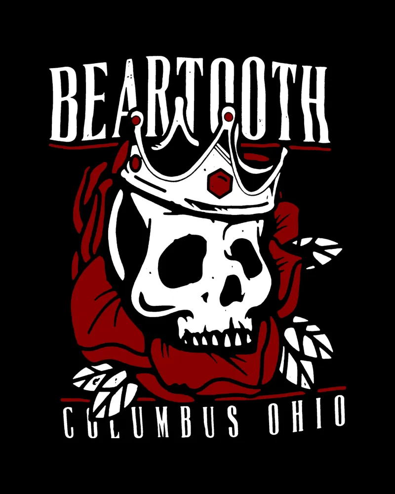 Columbus Ohio - Beartooth pellicola backlit da https://www.juniqe.com/uk/shop/Henndraws