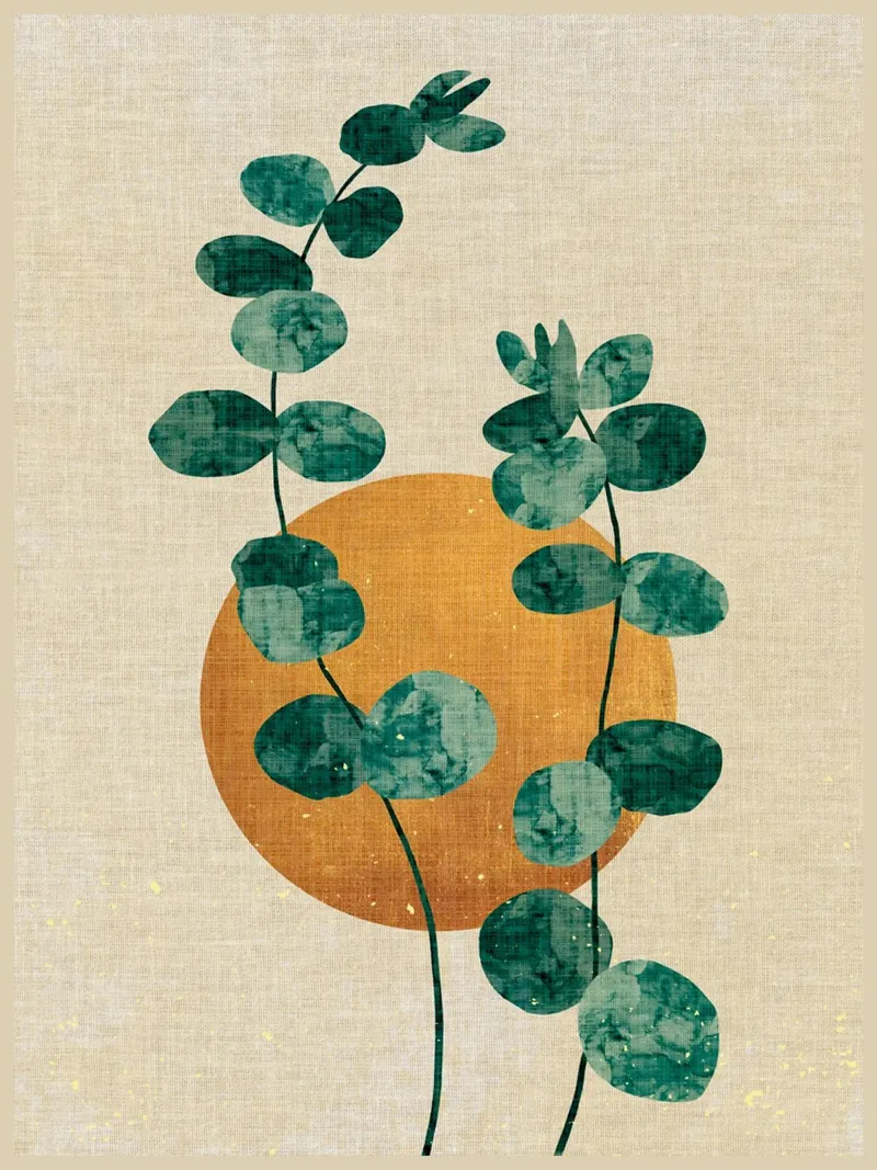 Fiori al tramonto poster da Adam Bican