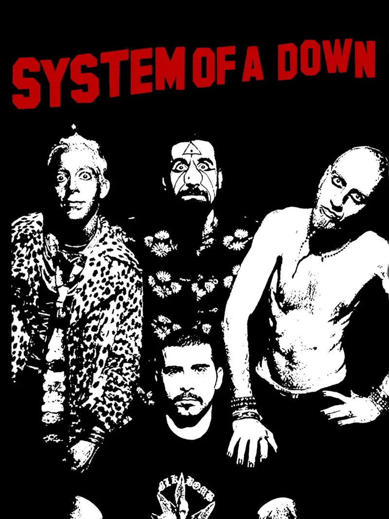 System Of A Down Arte plexiglass da music soul