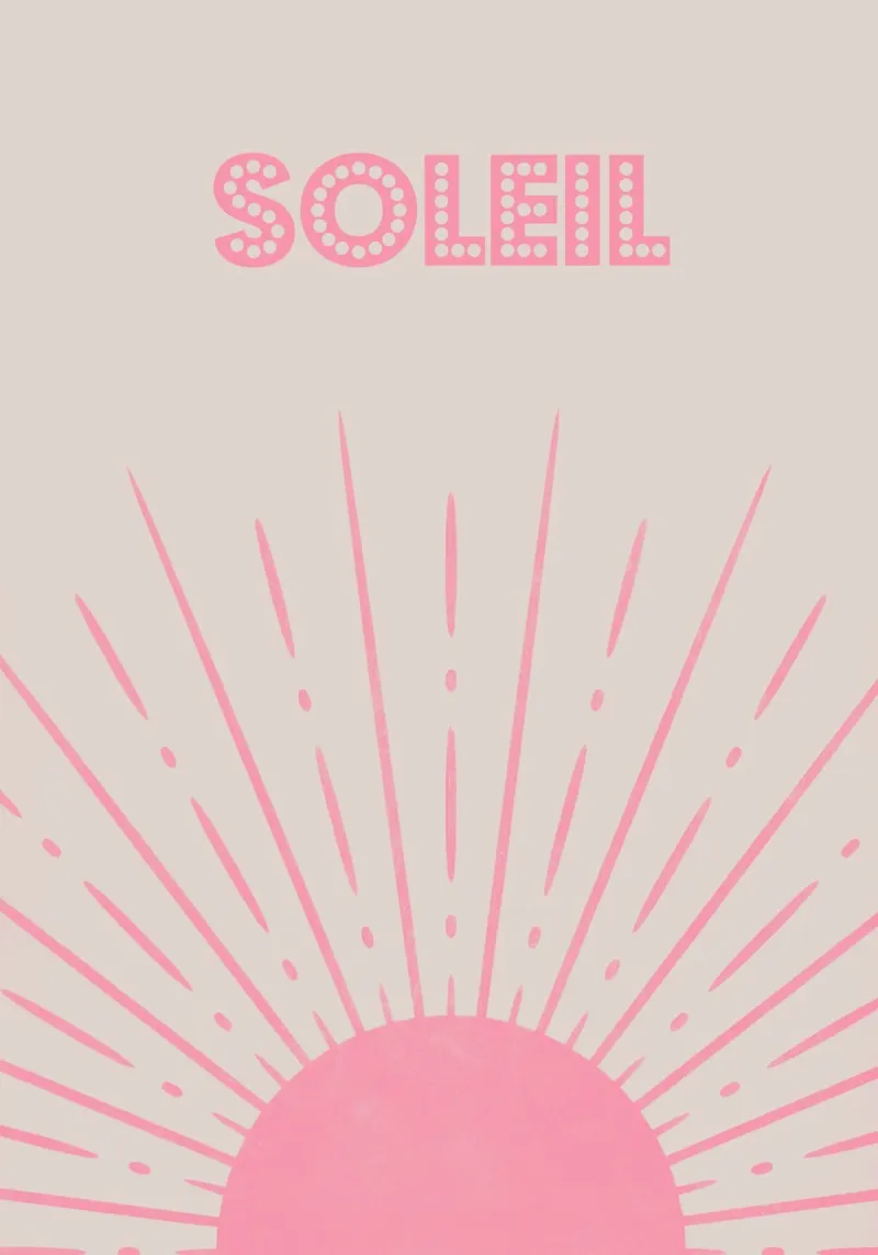 Le Soleil pellicola backlit da Attaboy Dsgn