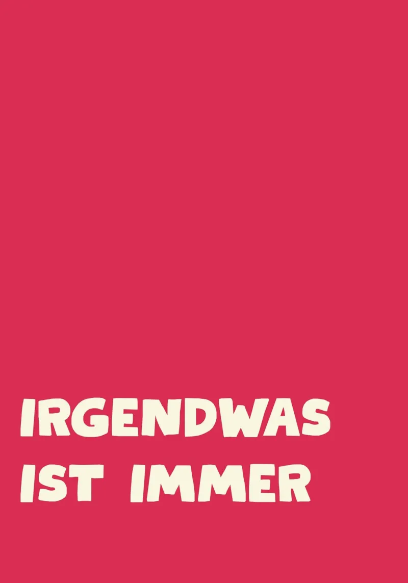 Irgendawas ist Immer pellicola backlit da Attaboy Dsgn