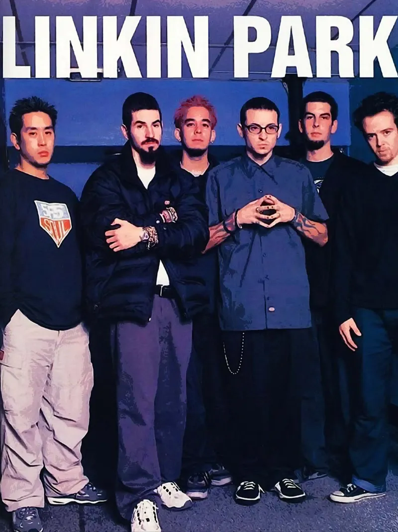 Le groupe Linkin Park alu dibond de vanhesling