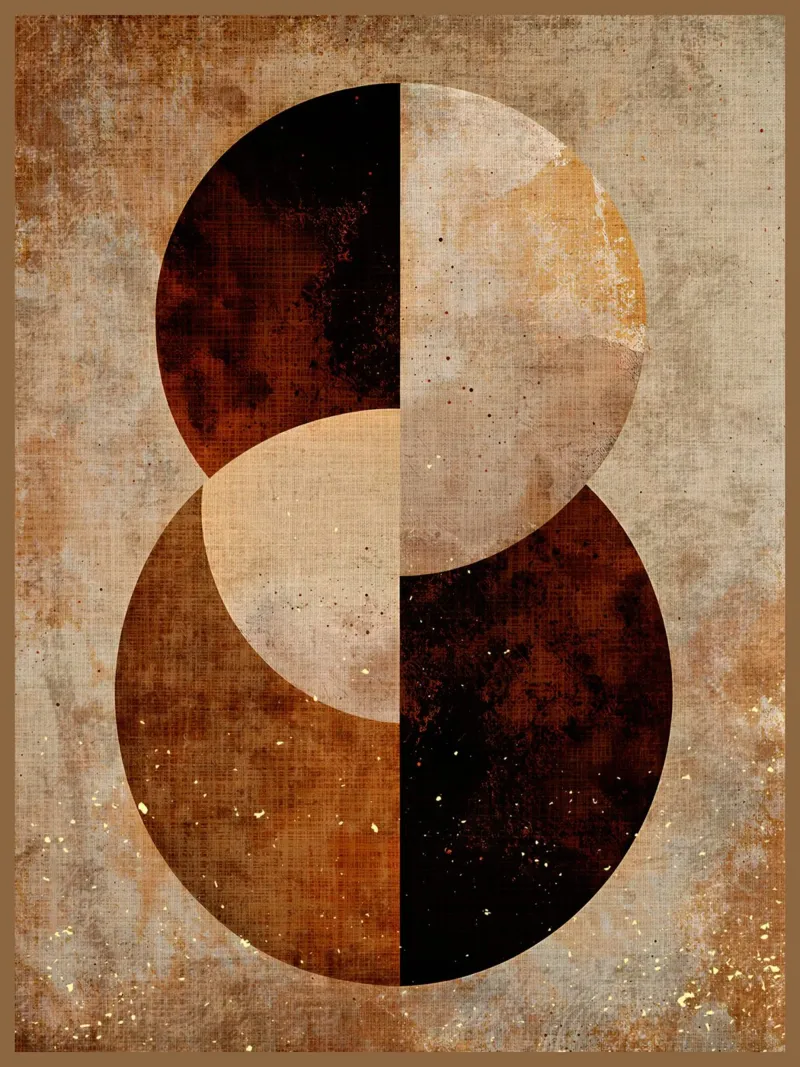 Sfere equilibrate1 pellicola backlit da Modern Geometry