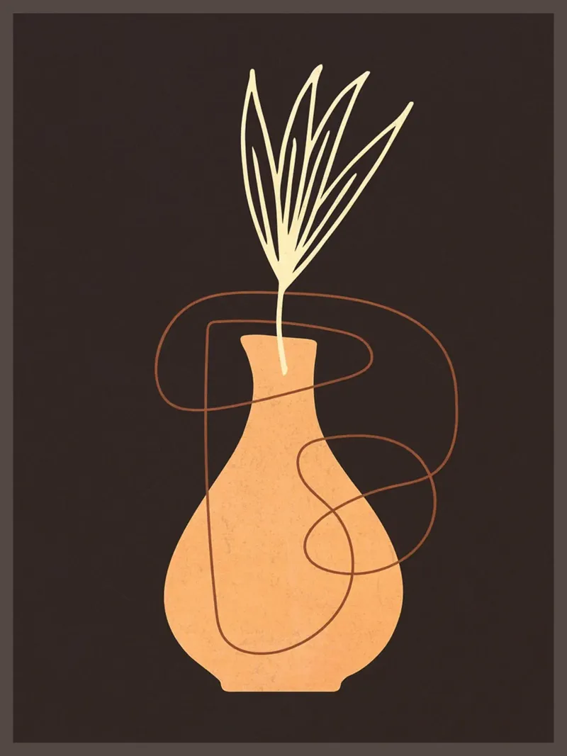 Contemporary Pot Art poster by E Cannon