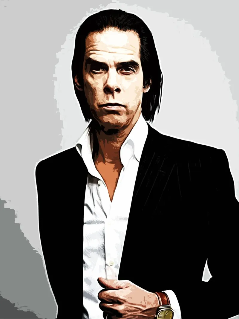 nick cave 1 Stampa d'arte pannello forex da music soul