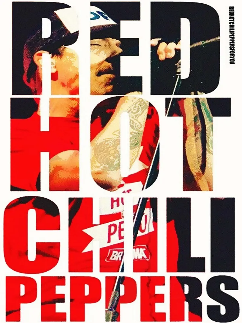 Il gruppo Red Hot Chili Peppers pellicola backlit da vanhesling