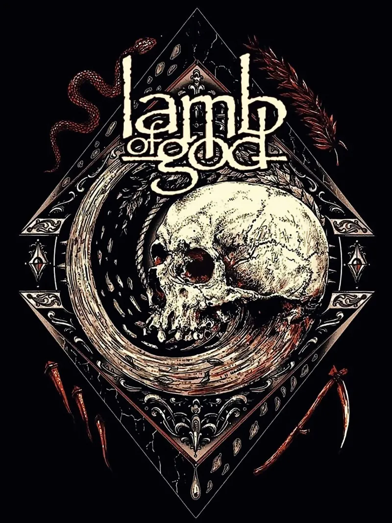 Lamb of God band pellicola backlit da vanhesling