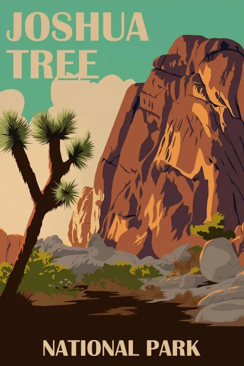 Joshua Tree I Hahnemühle von Morgan Scotts