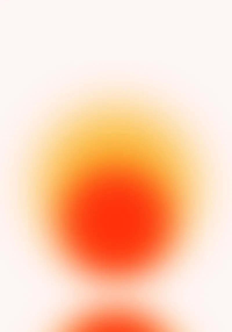 Sunset Aura: Abstracte kunstdruk met warm kleurverloop canvas van homdeco