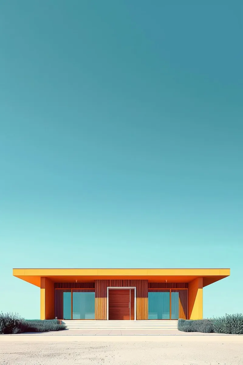 Desert Geometry poster da lieblu