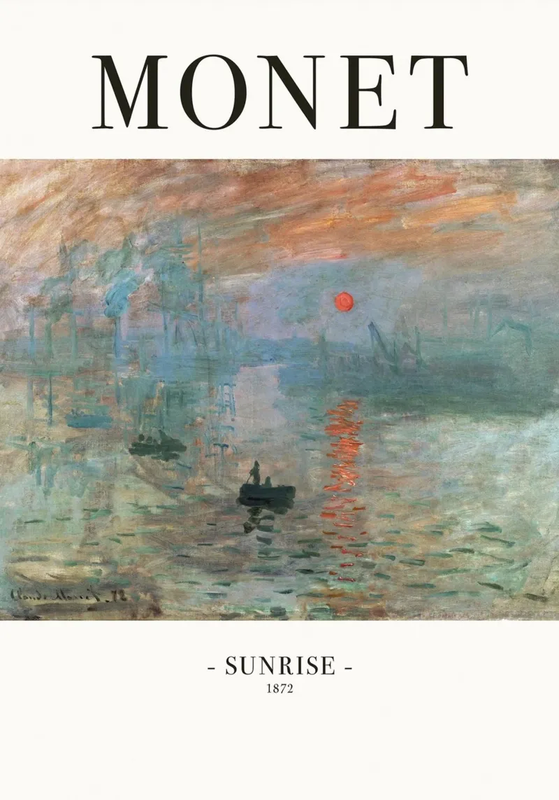 Sunrise Monet pellicola backlit da yossy